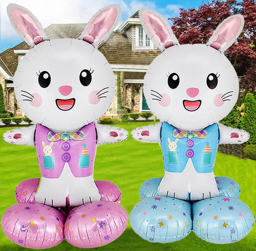 Standing Bunny Balloon 4pc