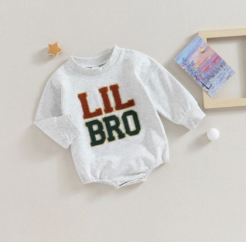Grey Big bro / lil bro sweater