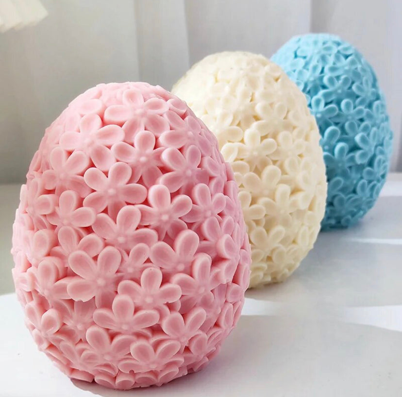 Flower egg soap/candle mould