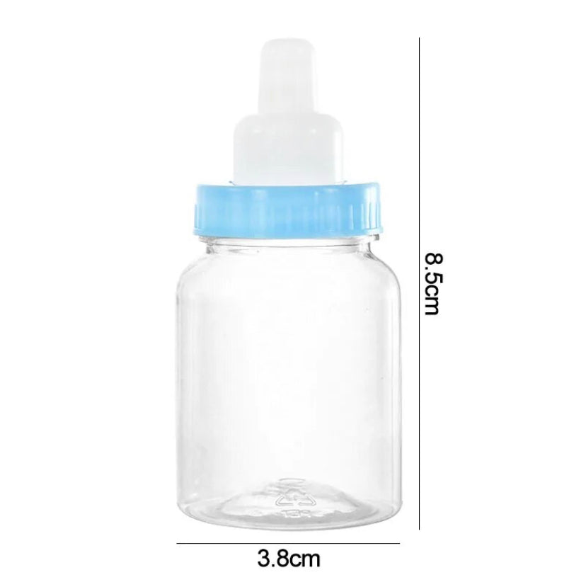 12pc Baby Bottles - pink or blue