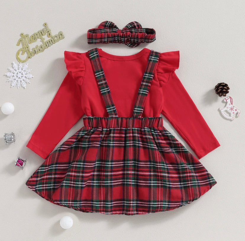Reindeer Pinafore