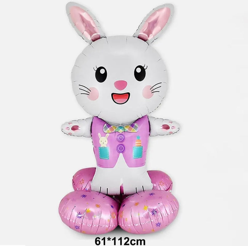 Standing Bunny Balloon 4pc