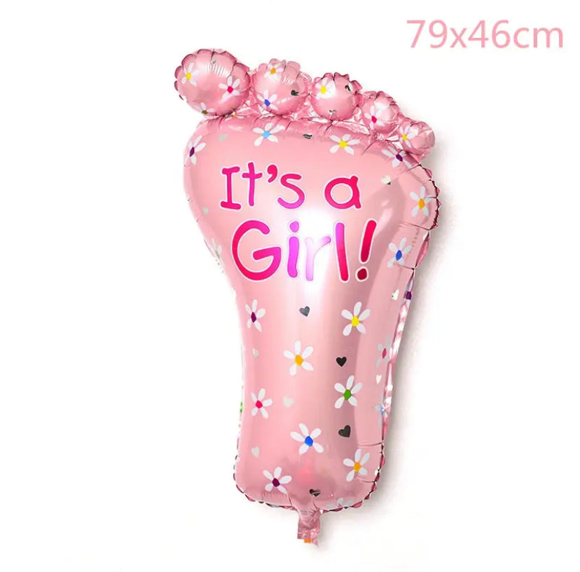 Baby girl ballon set
