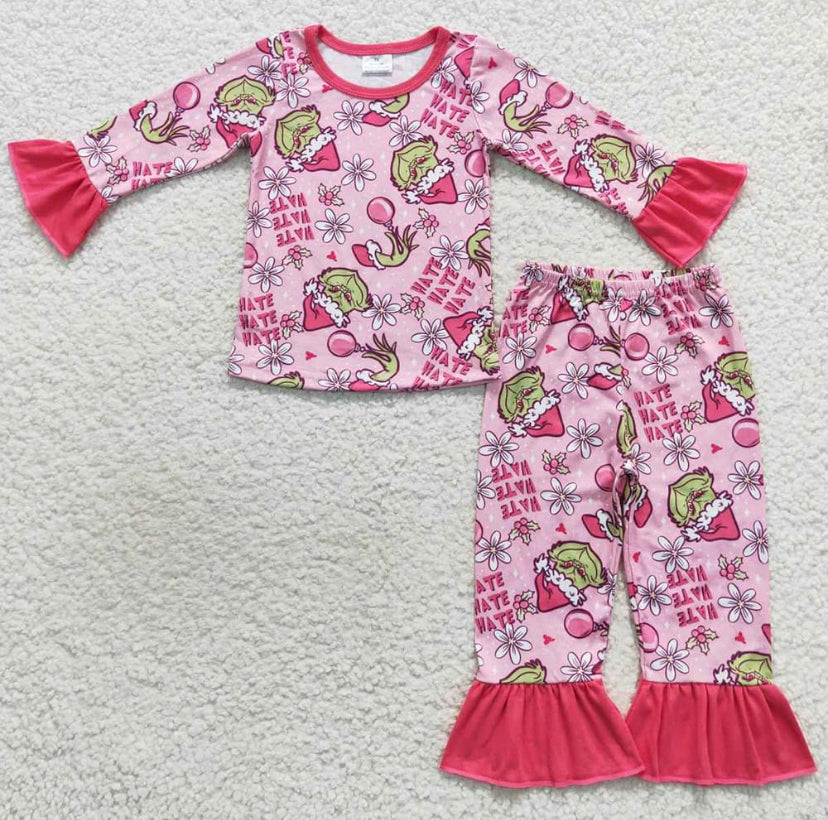 Pink Grinch PJS