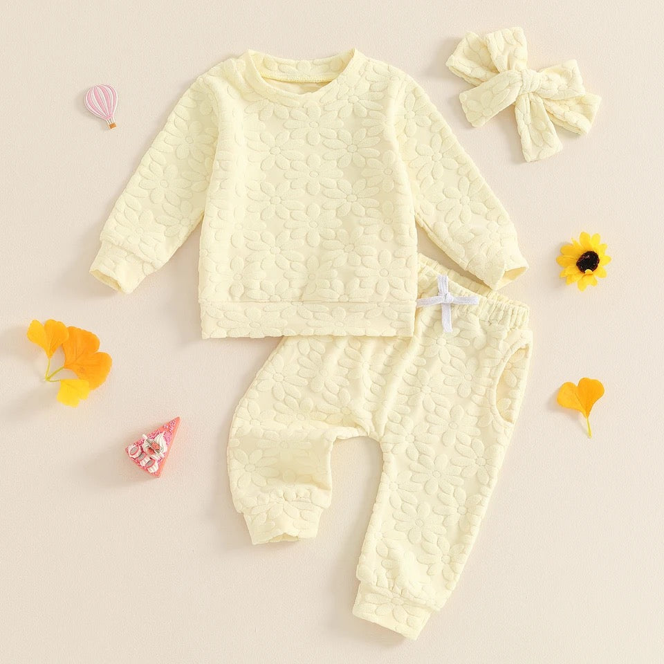 Flower Tracksuit & Headband