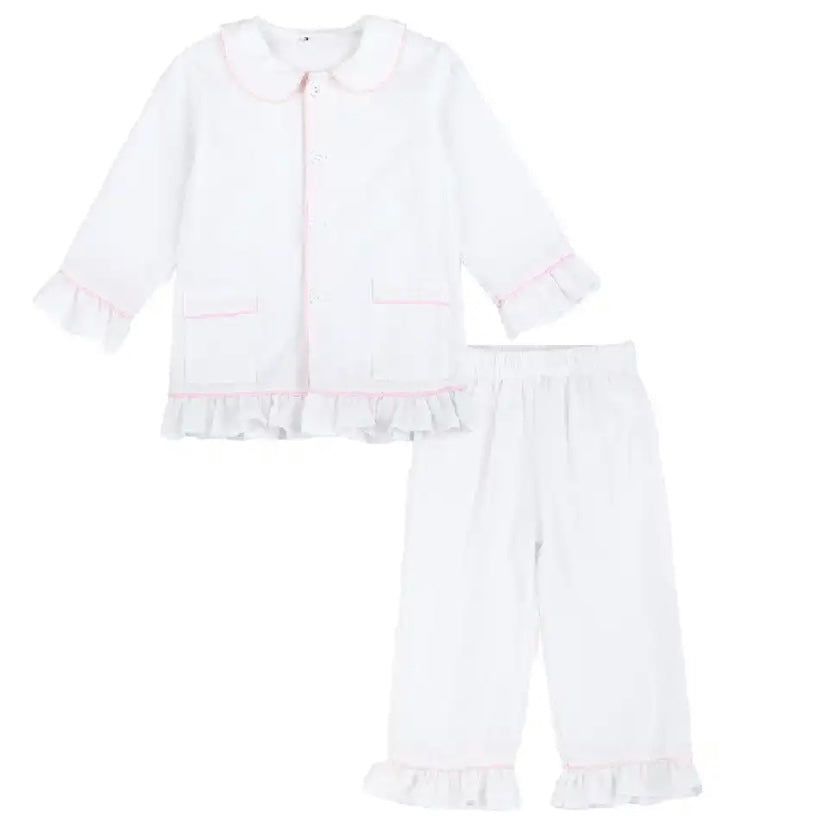 White Long Pyjamas