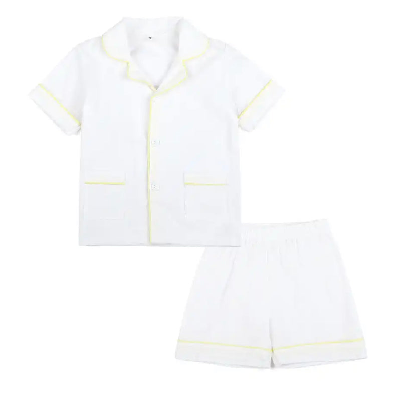 White Short Pyjamas