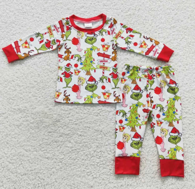 White Grinch Pyjamas