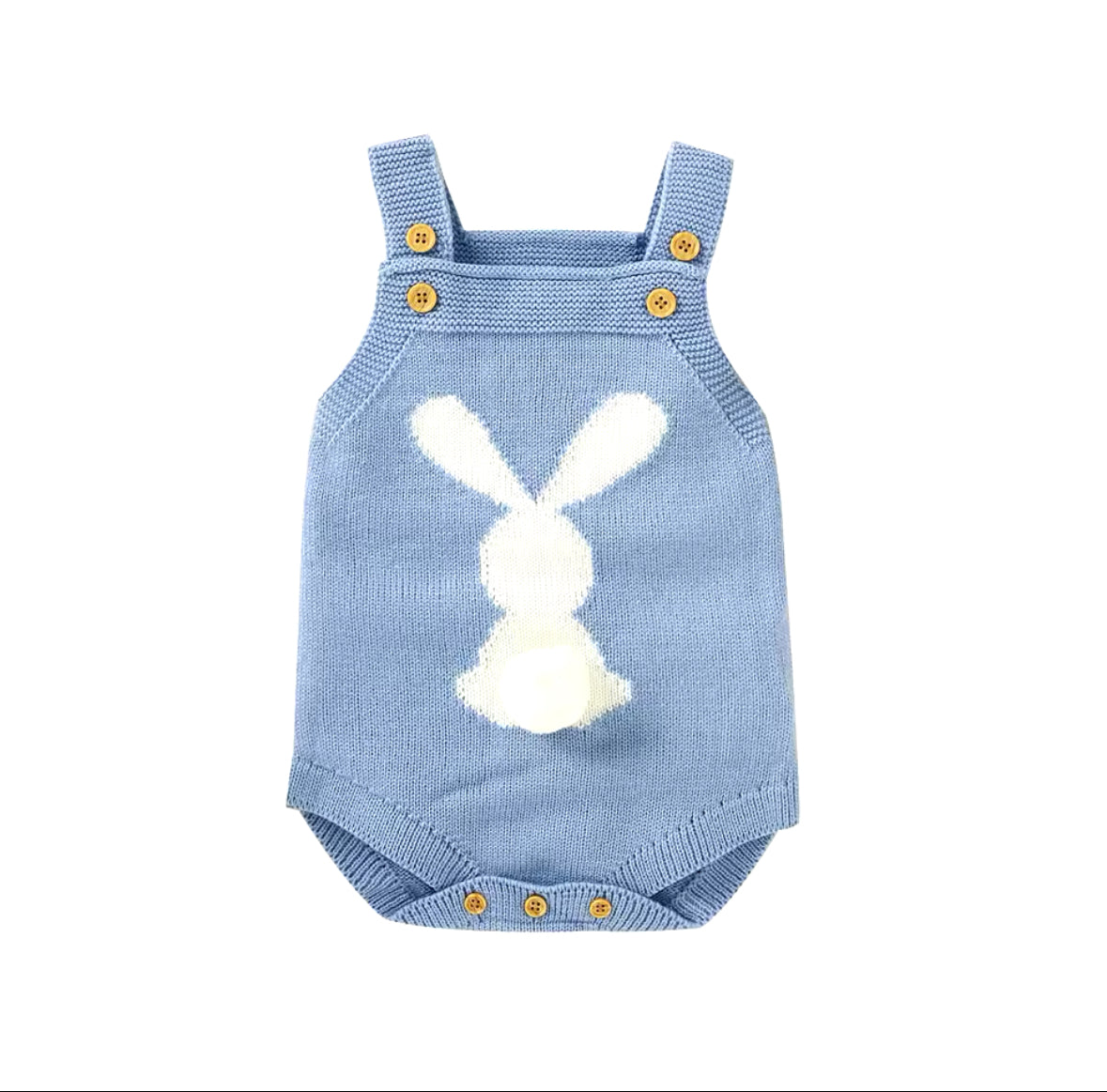 Knitted Bunny Romper