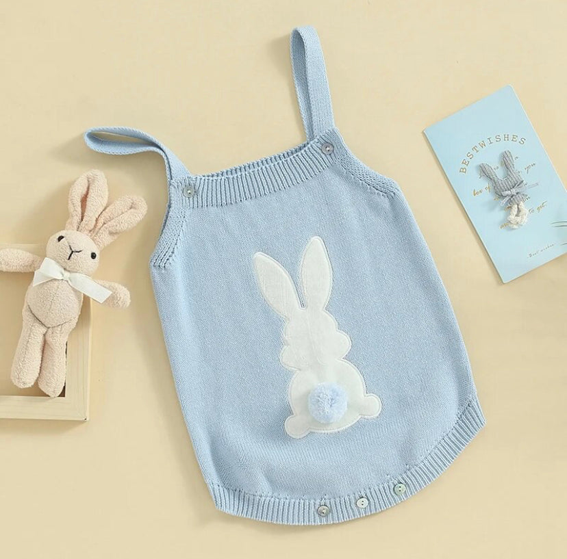 Knit Bunny Pom Pom Tail