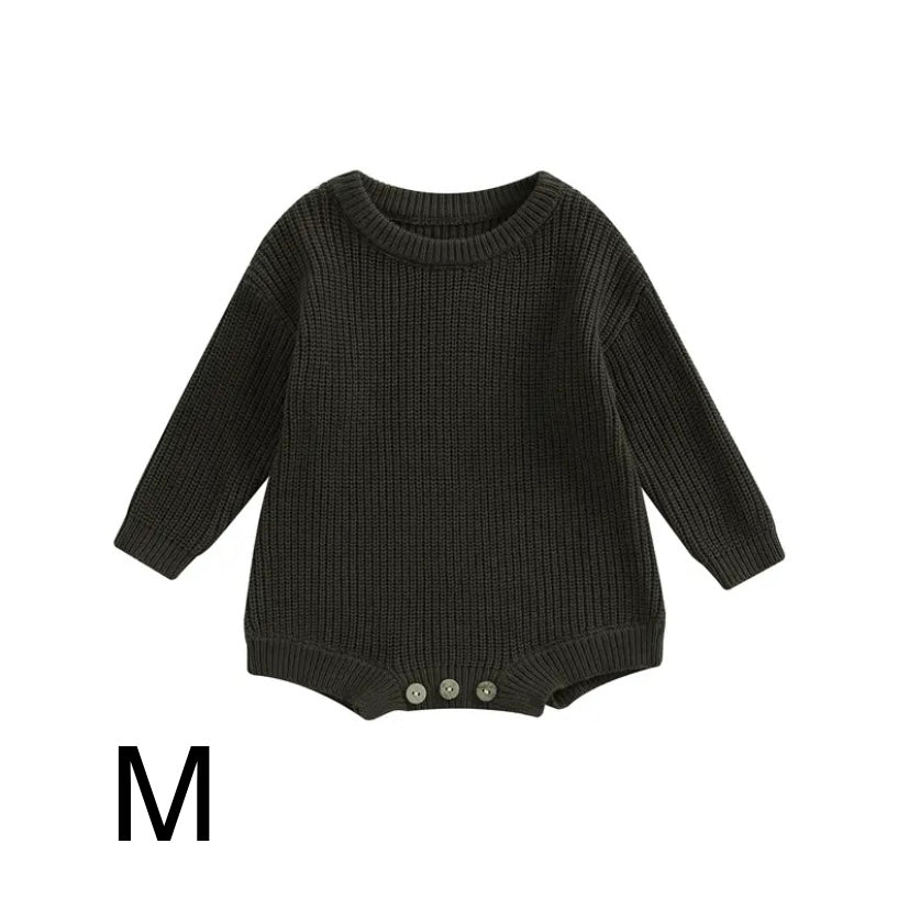 Knitted Wool Romper