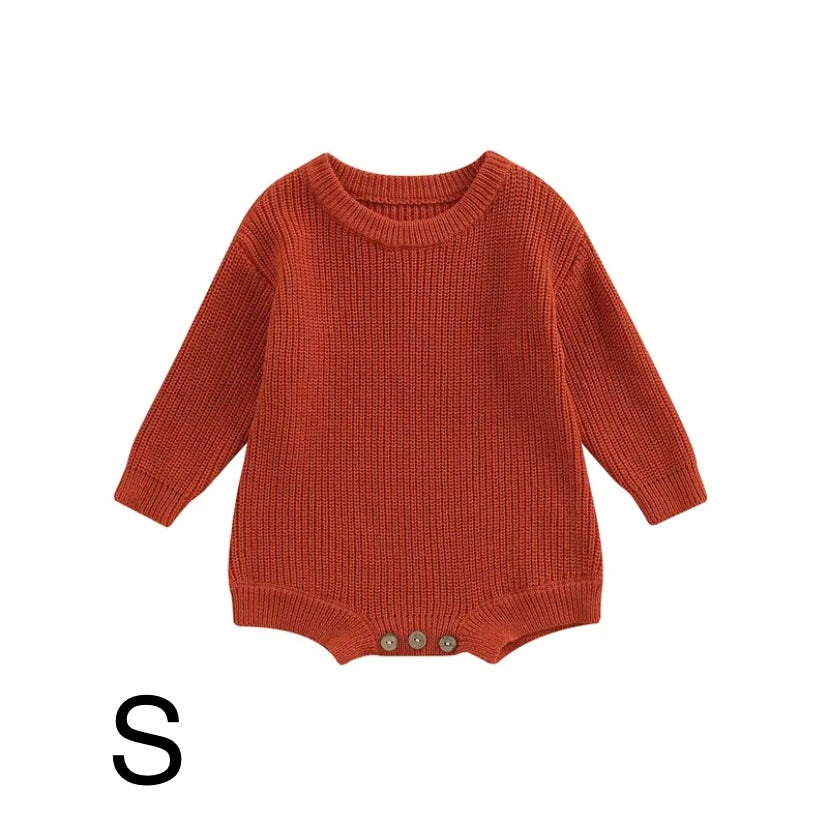 Knitted Wool Romper