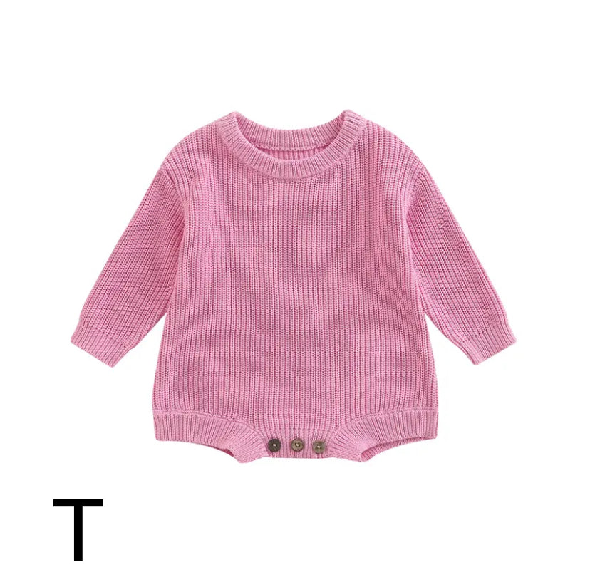 Knitted Wool Romper