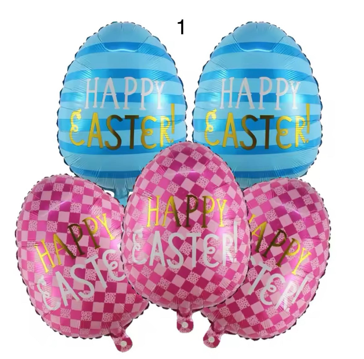 Easter balloons 5pc