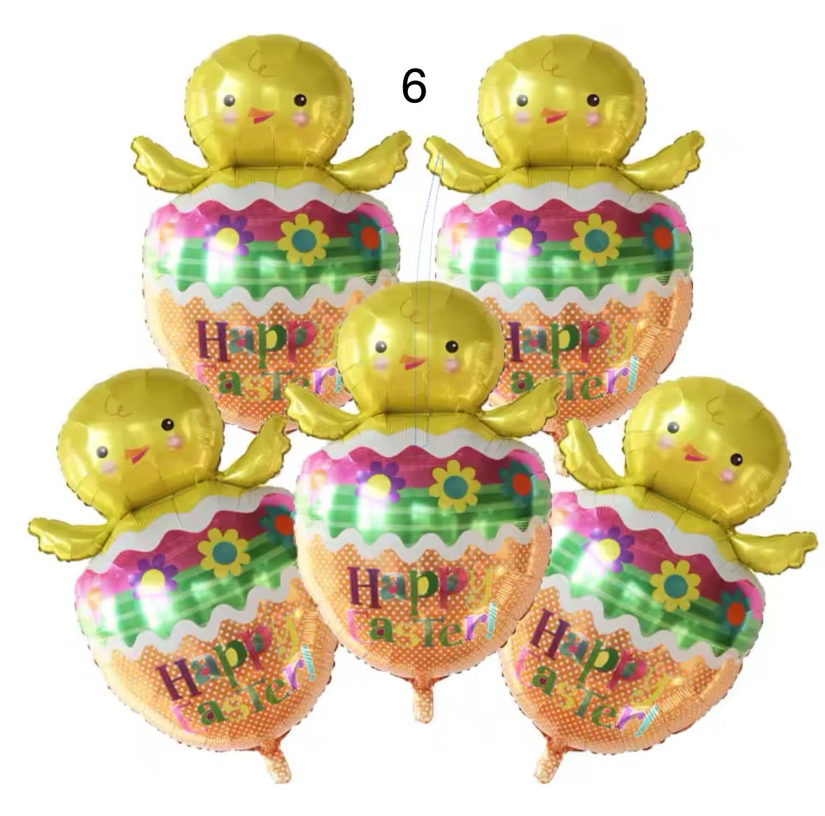 Easter balloons 5pc
