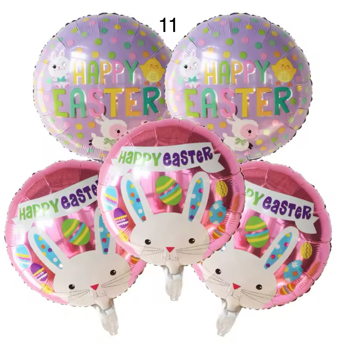 Easter balloons 5pc