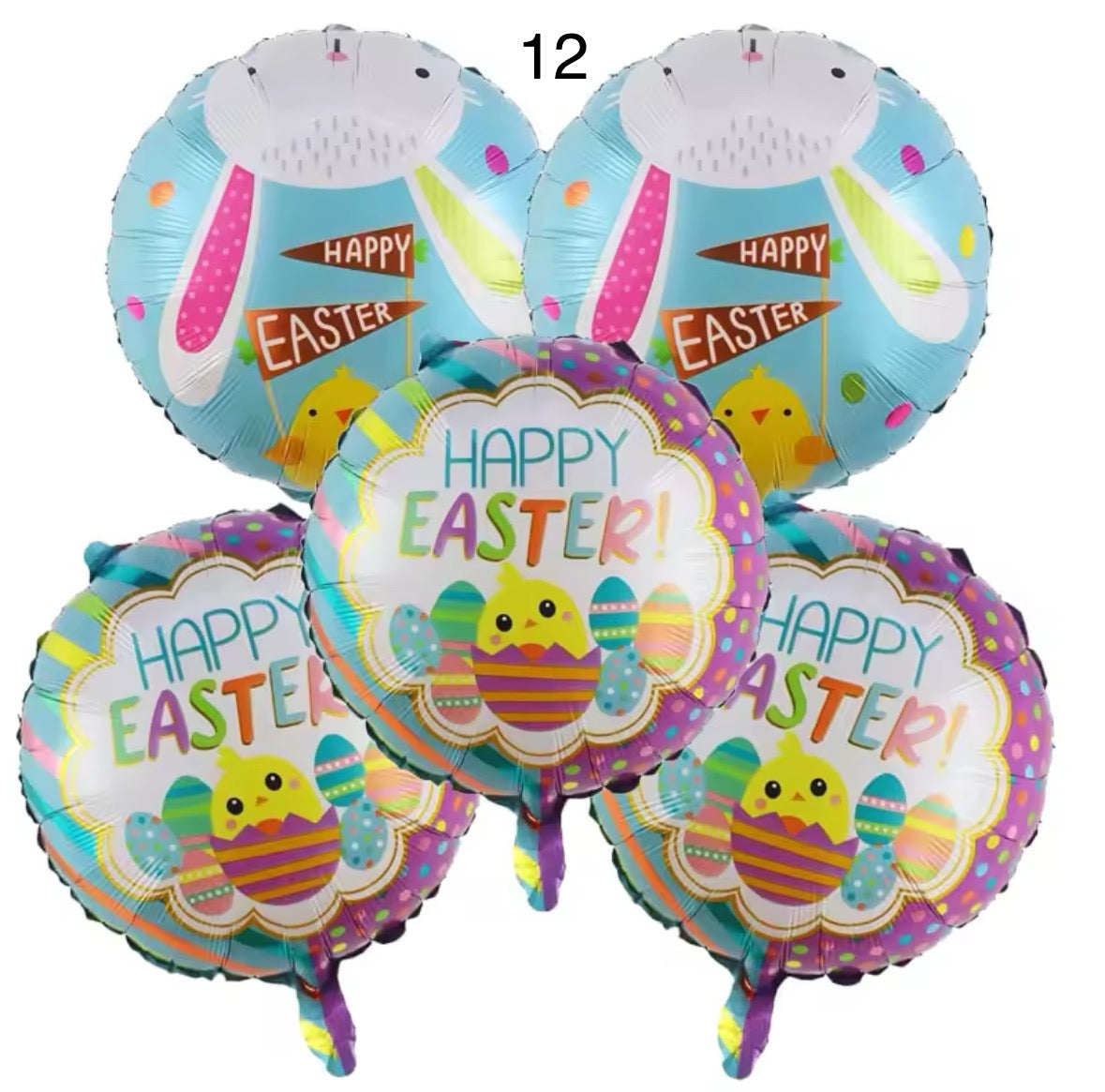 Easter balloons 5pc