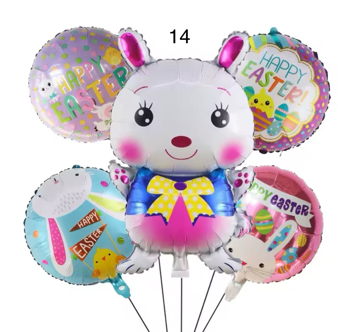 Easter balloons 5pc