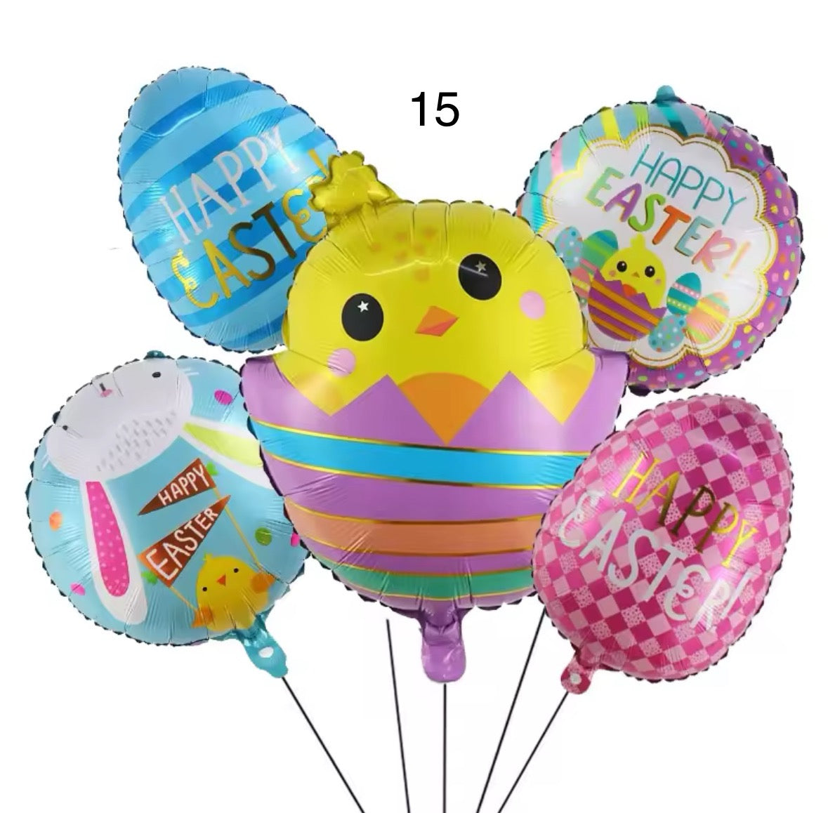Easter balloons 5pc