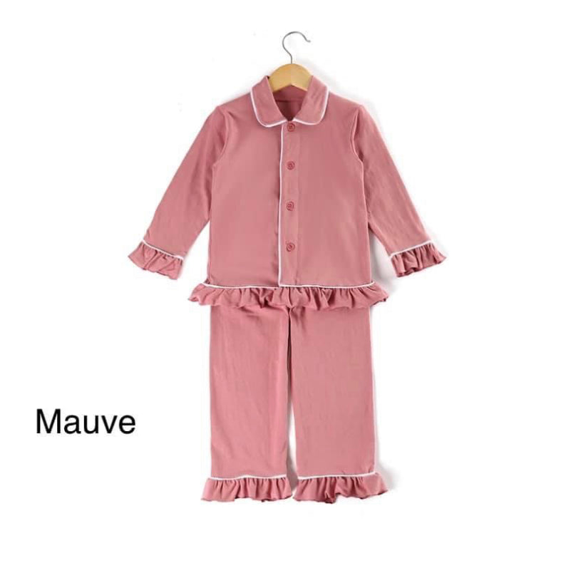 Children’s Frill Pyjamas