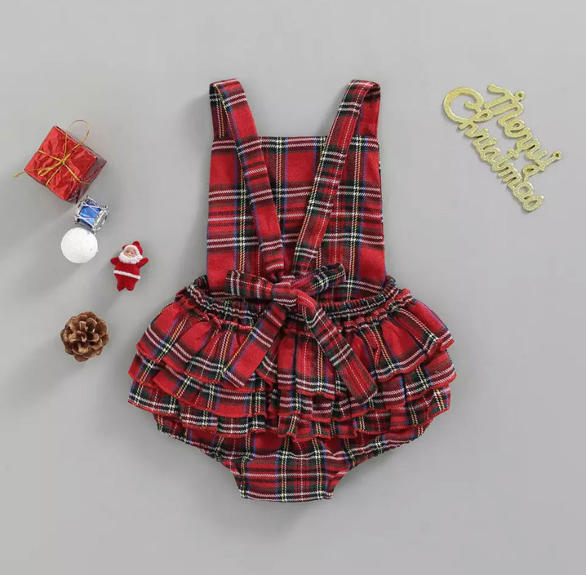 Tartan Romper - 2 Colours