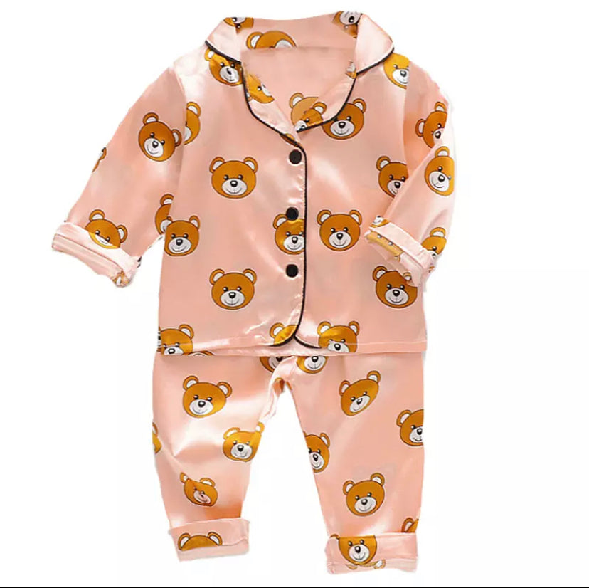 Teddy Bear Pyjamas - Long