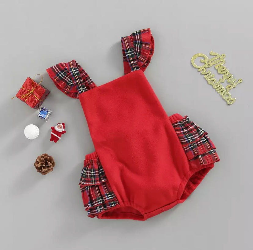 Tartan Romper - 2 Colours