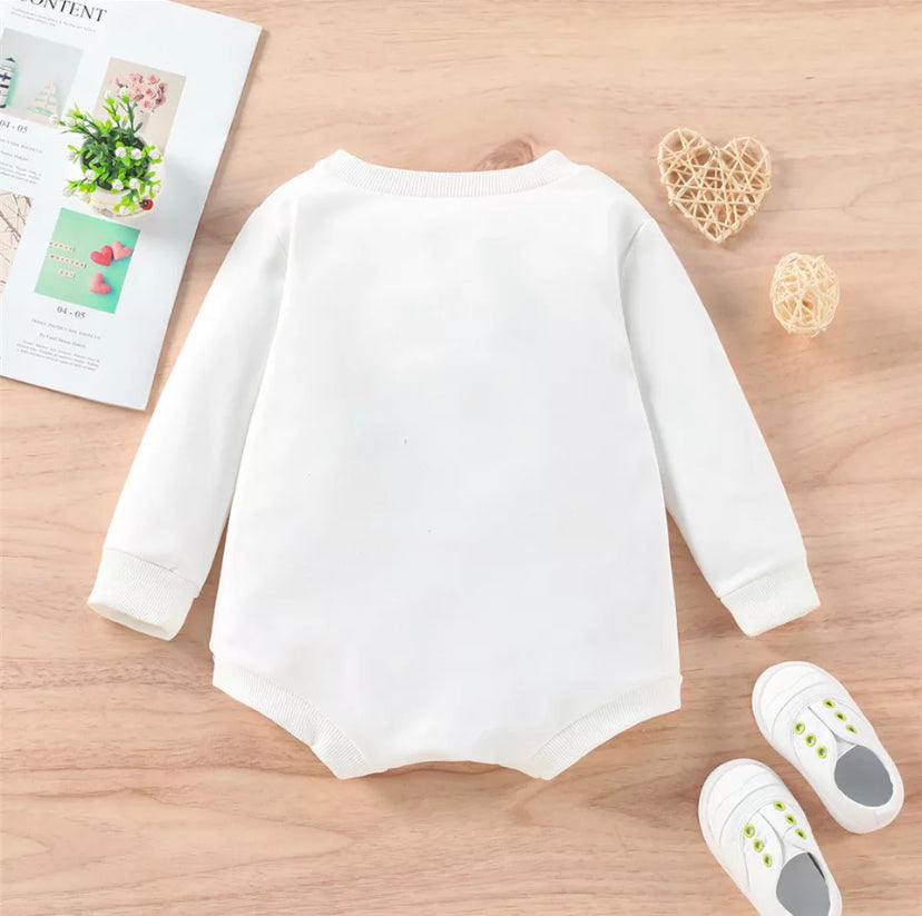 My First Christmas Romper