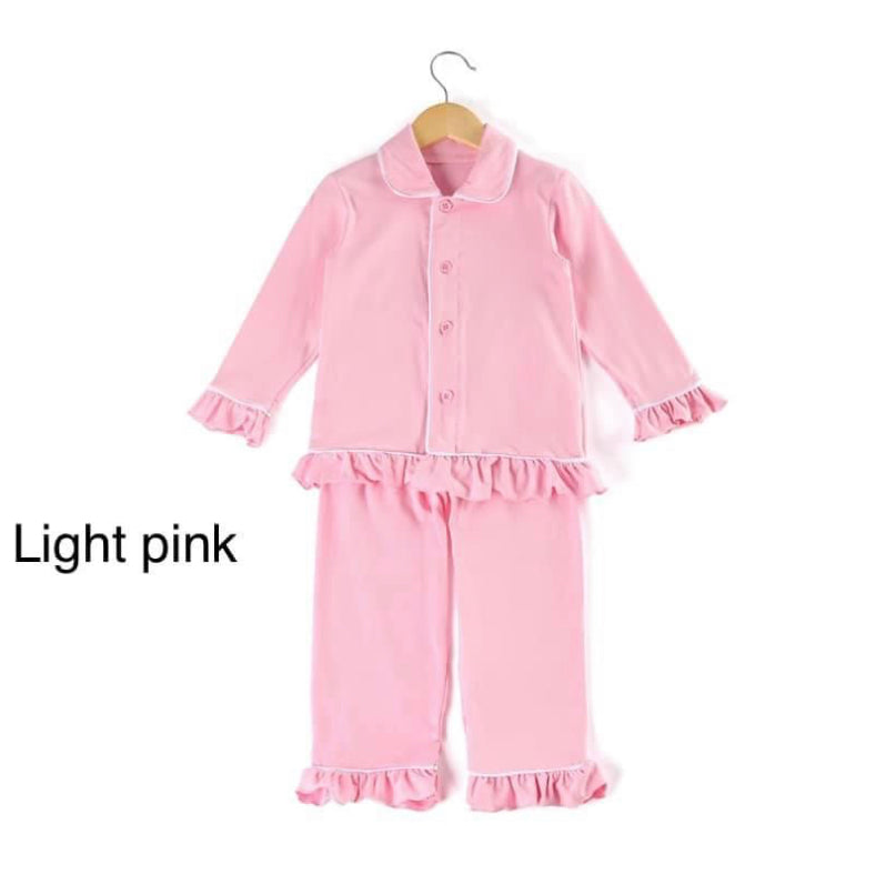 Children’s Frill Pyjamas