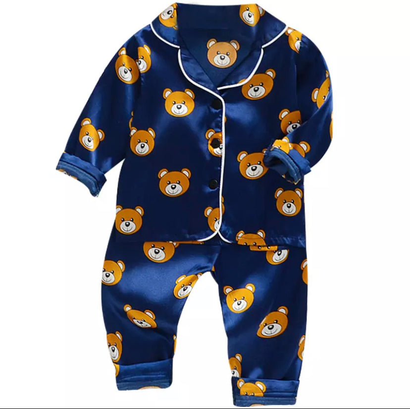 Teddy Bear Pyjamas - Long