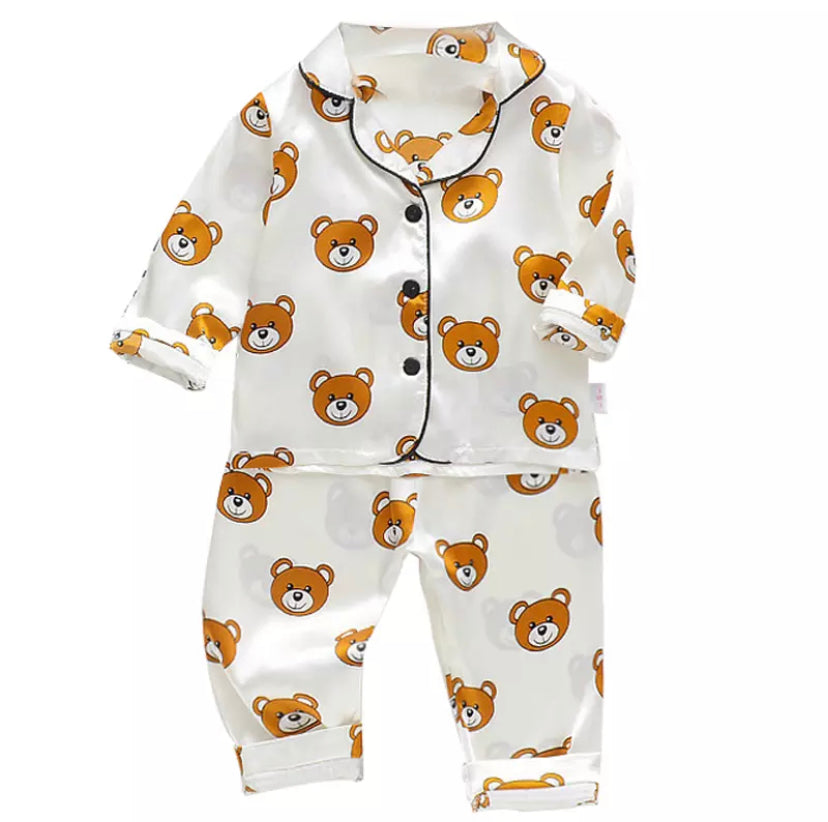 Teddy Bear Pyjamas - Long