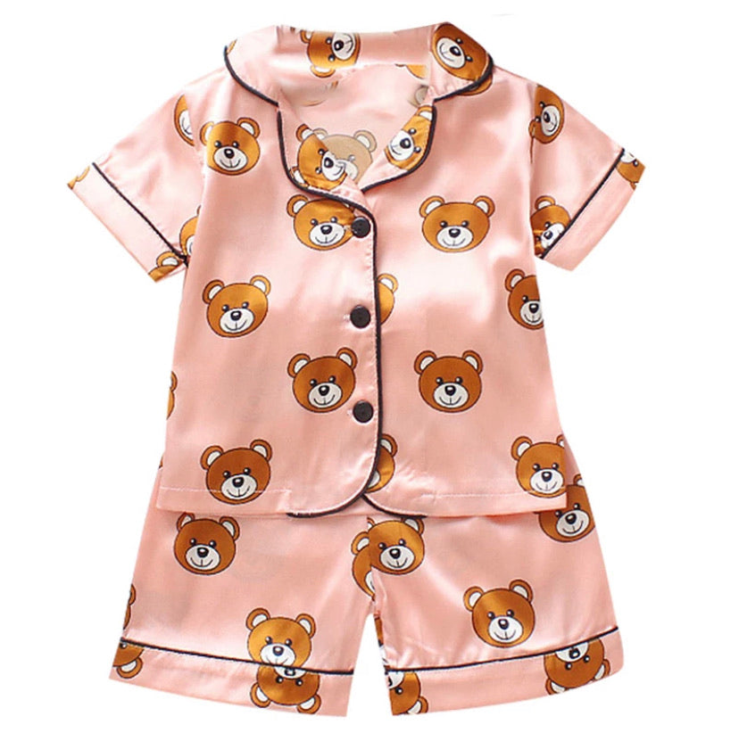 Teddy Bear Pyjamas - Short Set