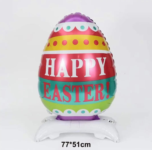 Standing Easter egg balloon 8pc