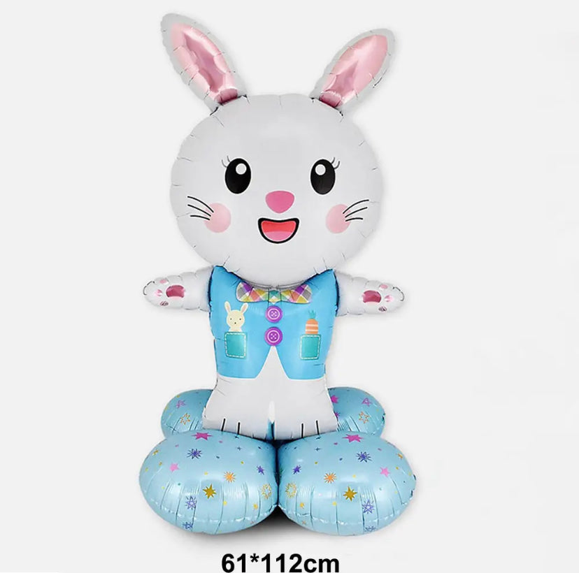 Standing Bunny Balloon 4pc