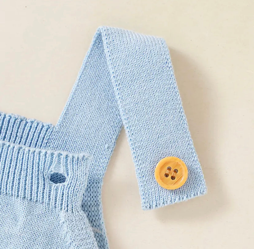Knit Bunny Romper