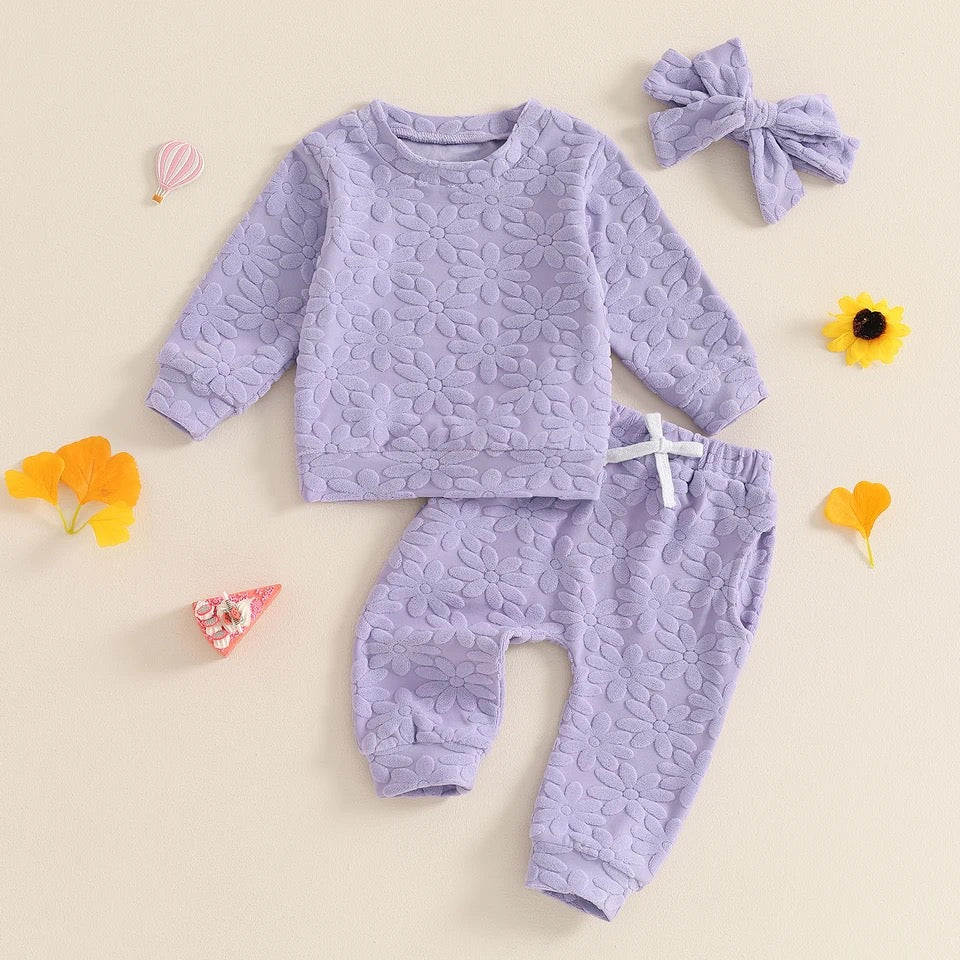Flower Tracksuit & Headband