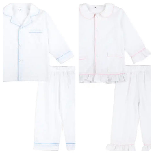 White Long Pyjamas