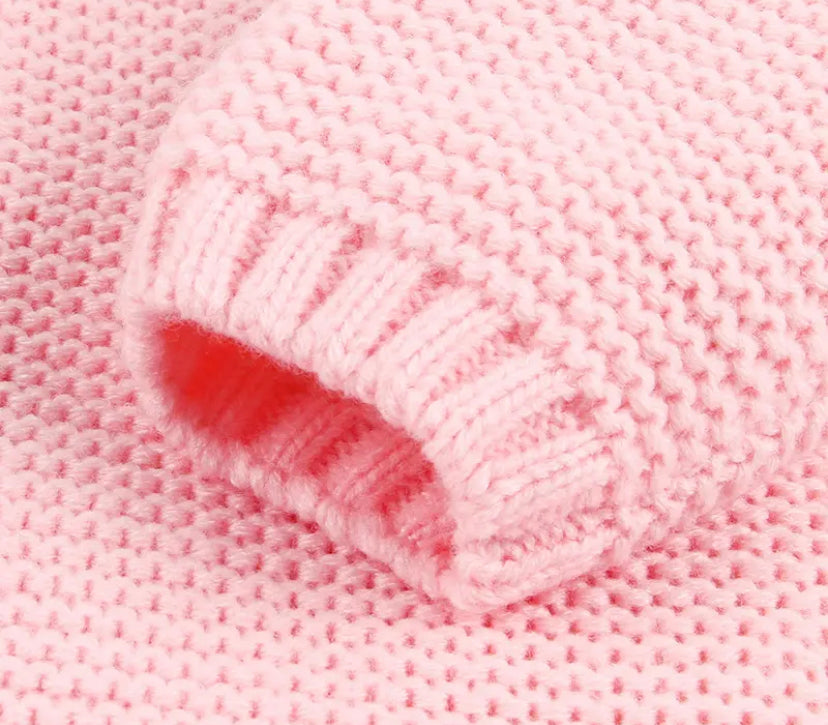 Faux fur teddy ear pram suit
