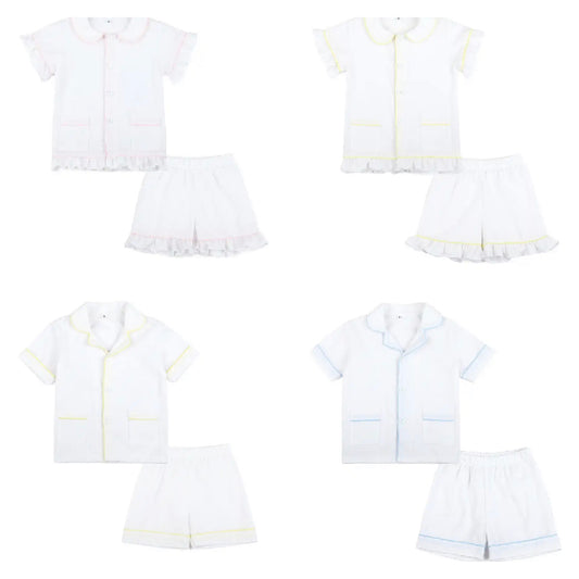 White Short Pyjamas