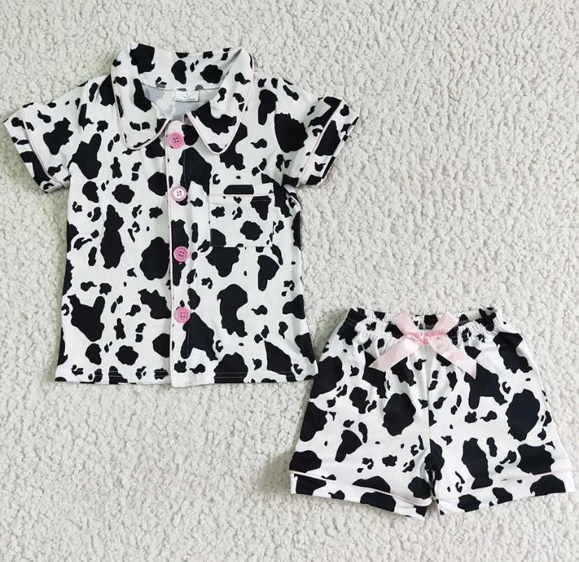 Cow Print Pyjamas