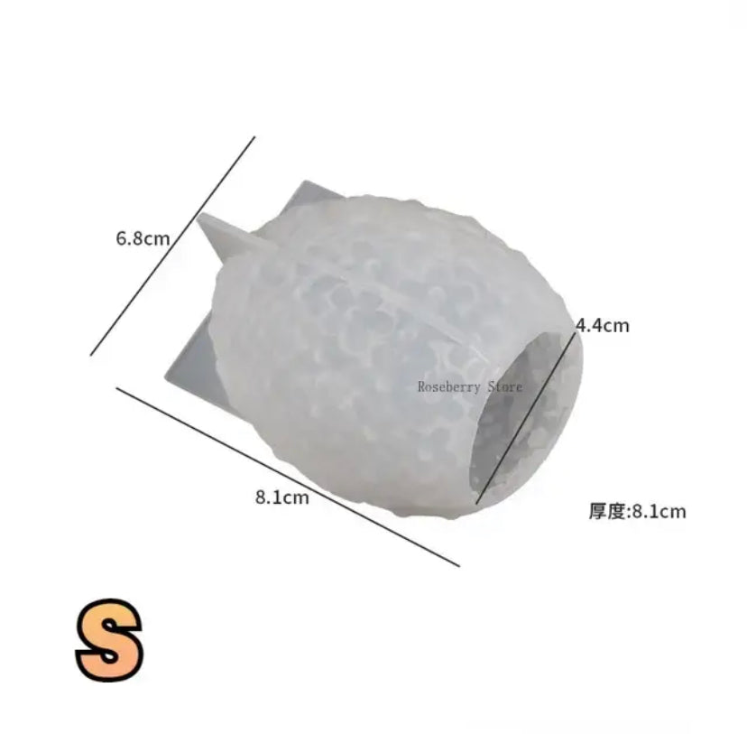 Flower egg soap/candle mould
