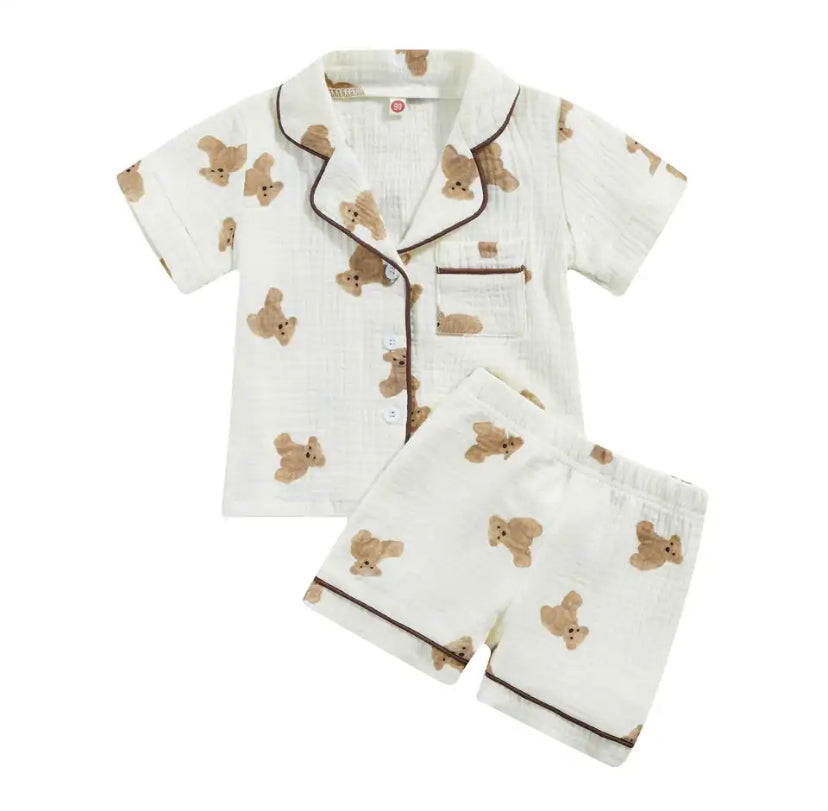 Teddy Pyjamas - Short