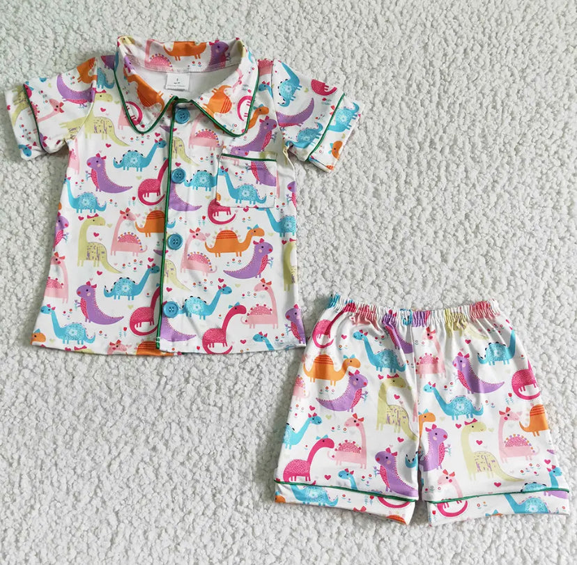 Dinosaur Print Pyjamas