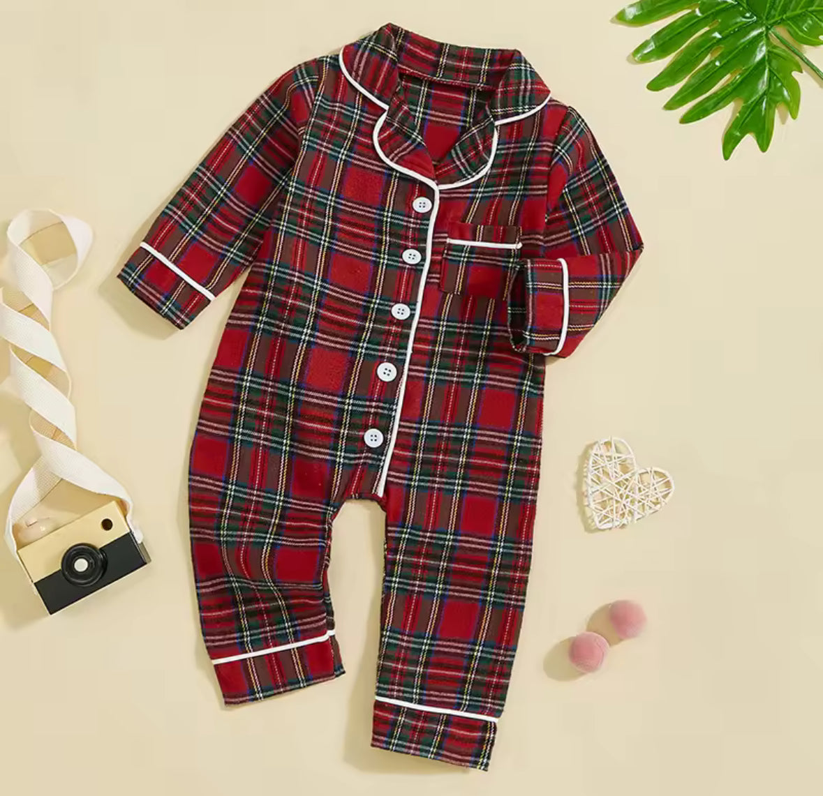 Tartan Babygrow