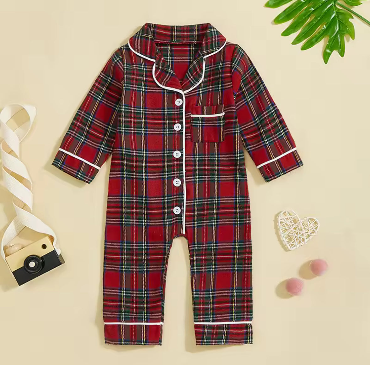 Tartan Babygrow