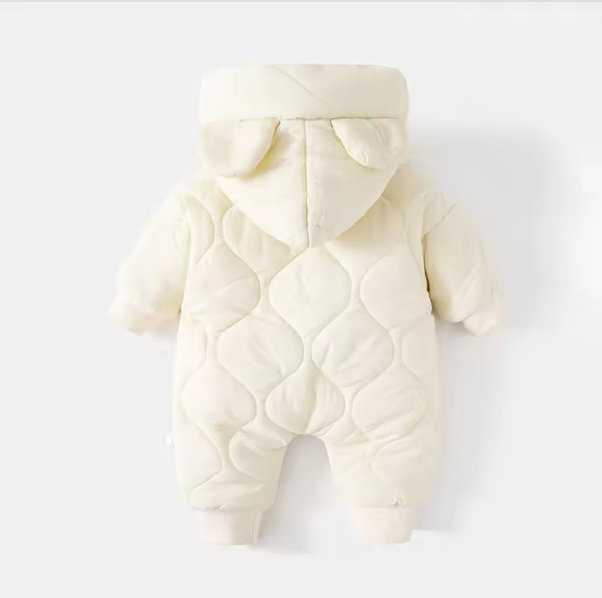 Quilted Teddy Bear Romper