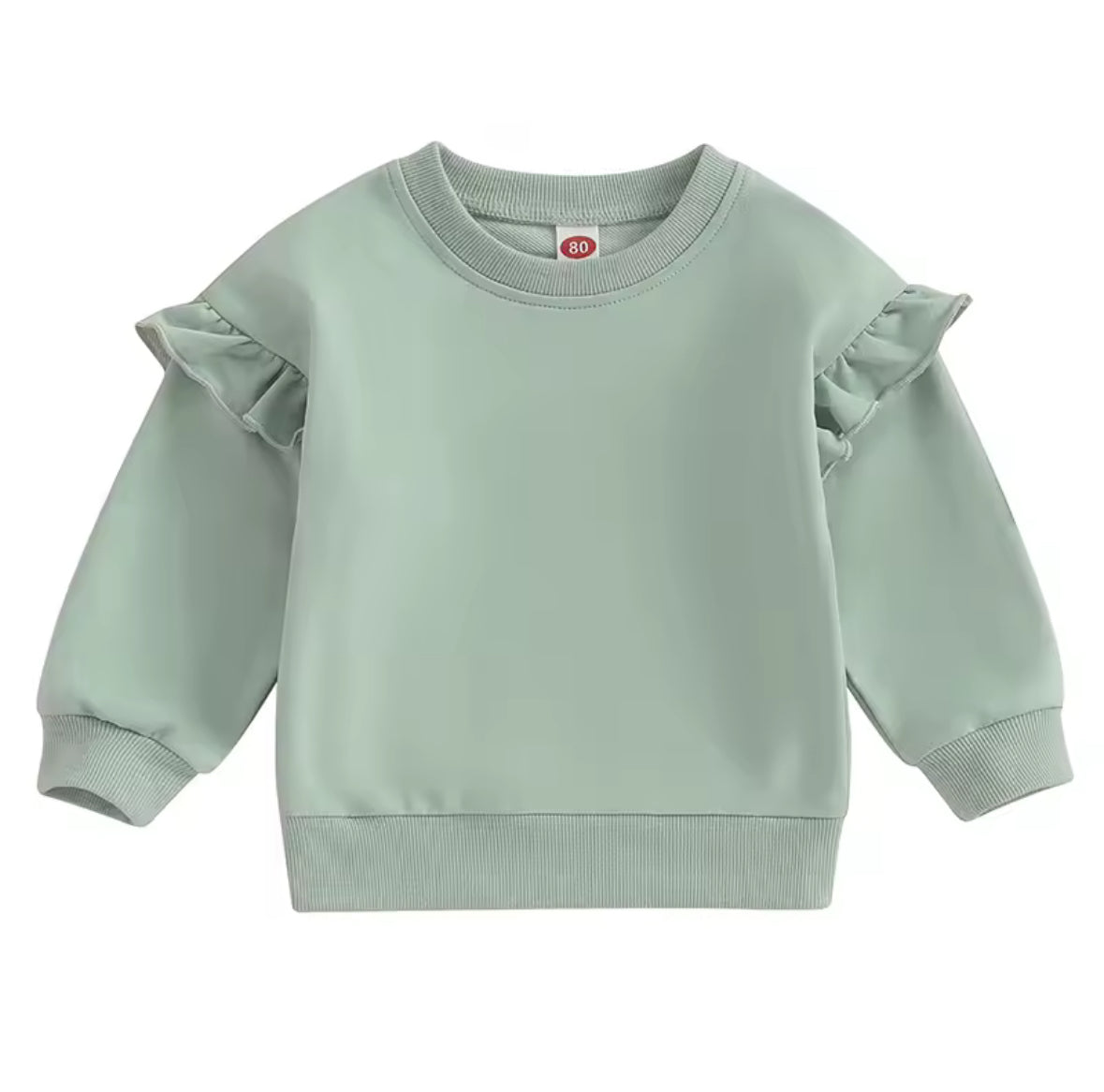 Ruffle sweater