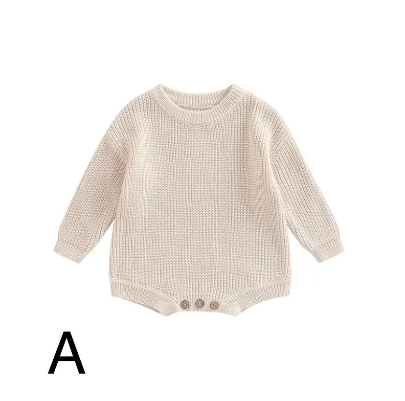 Knitted Wool Romper