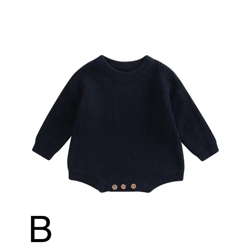 Knitted Wool Romper