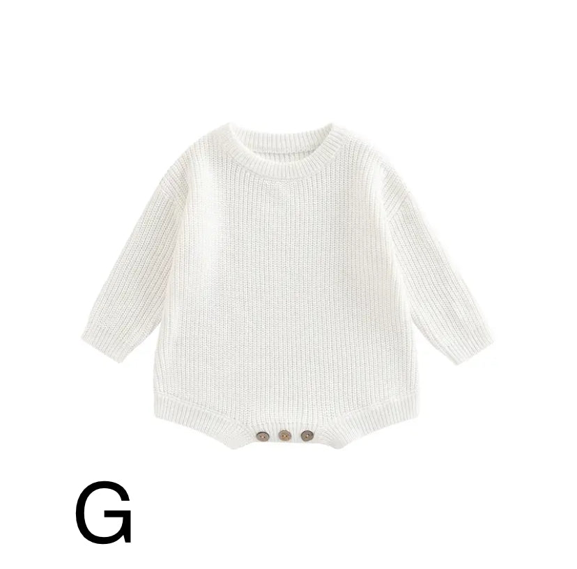 Knitted Wool Romper